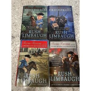 Rush Revere series-set of 4 books; Historical, Educational, Homeschool hardback